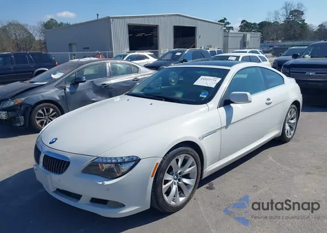 2008 BMW 650I z USA, uszkodzony, nr VIN WBAEA53528CV85145
